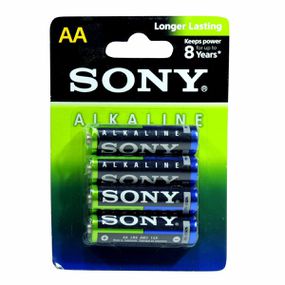 *Pilha Pequena AA Alcalina 4un Sony (17267).. - Padrão - lojasacaso.com.br Lingerie Sensual e Sex Shop