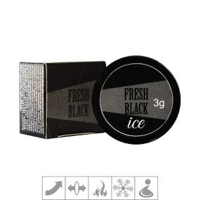 Excitante Unissex Fresh Black Pomada 3g (17365) - Padrão - lojasacaso.com.br