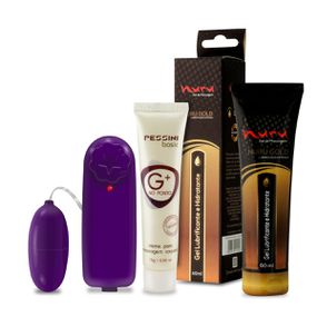 Kit Prazer Feminino KT000 (17481) - Padrão - lojasacaso.com.br Lingerie Sensual e Sex Shop