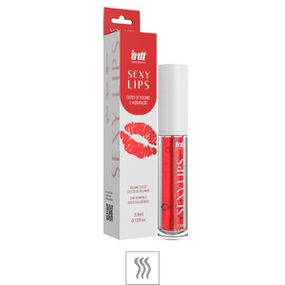 Gloss Labial Sexy Lips 3,5ml (17734) - Morango - lojasacaso.com.br
