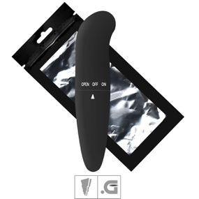 Vibrador Ponto G Linha Color Aveludado SI (5131) - Preto - lojasacaso.com.br Lingerie Sensual e Sex Shop