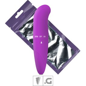 Vibrador Ponto G Linha Color Aveludado SI (5131) - Roxo - lojasacaso.com.br Lingerie Sensual e Sex Shop