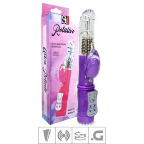 *Vibrador Rotativo Ponto G SI (5167) - Roxo - lojasacaso.com.br