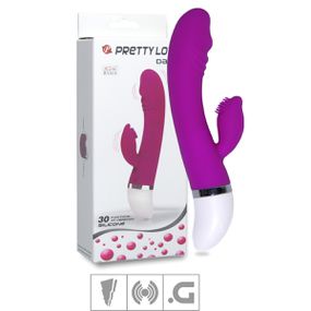 Vibrador Com Estimulador David SI (5365) - Magenta - lojasacaso.com.br