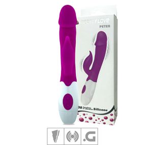 Vibrador Com Etimulador Peter SI (6015) - Magenta - lojasacaso.com.br