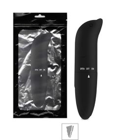 Vibrador Ponto G Aveludado Golfinho SI (6178) - Preto - lojasacaso.com.br