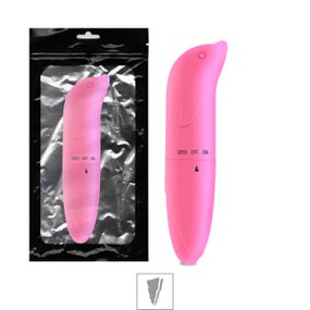 Vibrador Ponto G Aveludado Golfinho SI (6178) - Rosa - lojasacaso.com.br