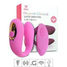 Vibrador Para Casal Orgasm Clitoral SI (6829) - Rosa - lojasacaso.com.br