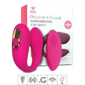 Vibrador Para Casal Orgasm Clitoral SI (6829) - Rosa Pink - lojasacaso.com.br