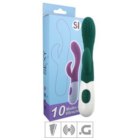 Vibrador Ponto G SI (7275) - Verde - lojasacaso.com.br