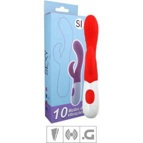 Vibrador Ponto G SI (7275) - Vermelho - lojasacaso.com.br