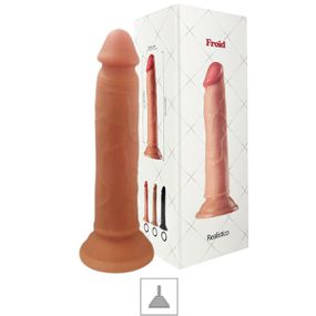 Prótese 16x12cm Com Ventosa Froid SI (8236) - Marrom - lojasacaso.com.br Lingerie Sensual e Sex Shop