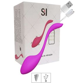 Vibrador Recarregável Via APP SI (8638) - Magenta - lojasacaso.com.br Lingerie Sensual e Sex Shop