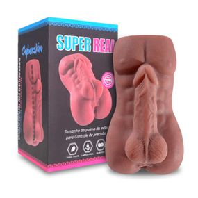 Masturbador Ânus em Cyberskin SI -(8871) - Marrom - lojasacaso.com.br Lingerie Sensual e Sex Shop