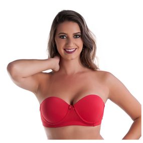 *Soutien Duanip Tomara Que Caia Com Bojo (DU780) - Vermelho - lojasacaso.com.br Lingerie Sensual e Sex Shop