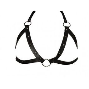 *Top Triângulo Dominatrixxx (DX1408) - Preto - lojasacaso.com.br Lingerie Sensual e Sex Shop