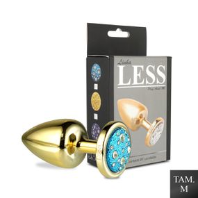 Plug de Plástico M Less Dourado Com Pedras Cravejadas (HA144... - lojasacaso.com.br Lingerie Sensual e Sex Shop