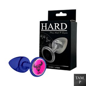 Plug de Metal P Signos Touro (HA162TO) - Azul - lojasacaso.com.br Lingerie Sensual e Sex Shop