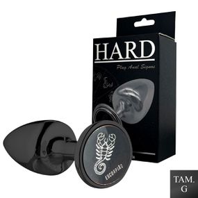 Plug Metálico G Signos Escorpião (HA164ES) - Onix - lojasacaso.com.br Lingerie Sensual e Sex Shop