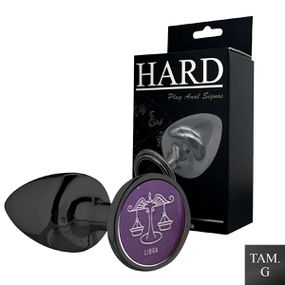 Plug Metálico G Signos Libra (HA164LI) - Onix - lojasacaso.com.br Lingerie Sensual e Sex Shop