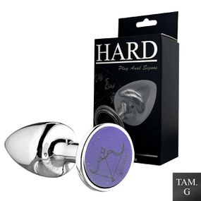 Plug Metálico G Signos Sagitário (HA164SA) - Cromado - lojasacaso.com.br Lingerie Sensual e Sex Shop