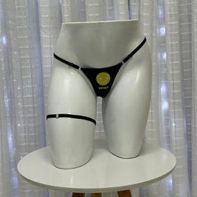 Calcinha Emoji Preta Íntima Delas (ID1092P) - Safada - lojasacaso.com.br Lingerie Sensual e Sex Shop