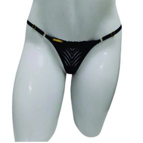Calcinha Ousadia Preta (ID1098P) - Gostosa - lojasacaso.com.br Lingerie Sensual e Sex Shop