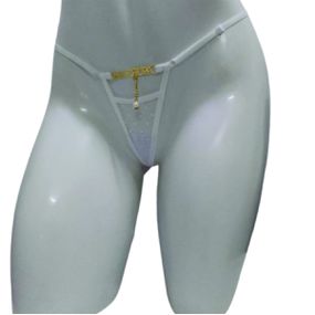 Calcinha Perigosa Branca Íntima Delas (ID1099B) - Me Chupa - lojasacaso.com.br Lingerie Sensual e Sex Shop