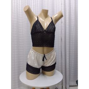 Baby Doll Ivete Íntima Delas (ID897-ST861). - Creme - lojasacaso.com.br Lingerie Sensual e Sex Shop