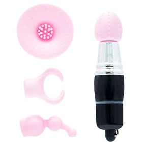 Mini Vibro Com 4 Massageadores Bateria LR44 VP (MV006-ST261)... - lojasacaso.com.br