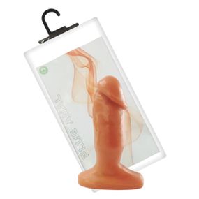 Plug PVC Maciço Ponta Formato de Pênis (17834-P06601) - Bege... - lojasacaso.com.br Lingerie Sensual e Sex Shop