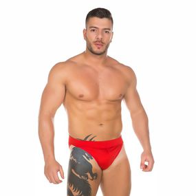 *Cueca Levanta Bum Bum (PS1121) - Vermelho - lojasacaso.com.br