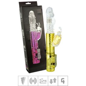 Vibrador Rotativo Vai e Vem VP (RT004G-17041) - Dourado - lojasacaso.com.br