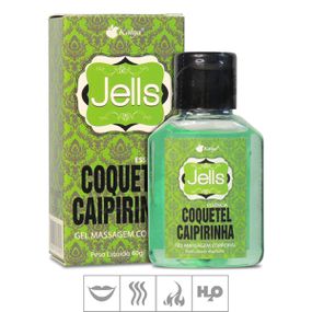 *Gel Comestível Jells Hot 30ml (ST106) - Coquetel Caipirinha - lojasacaso.com.br