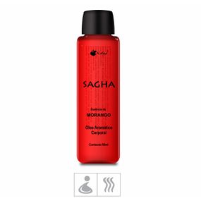 *Óleo Para Massagem Sagha 60ml (ST120) - Morango - lojasacaso.com.br