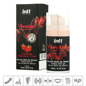 Excitante Unissex Vibration 17ml (ST175) - Morango - lojasacaso.com.br