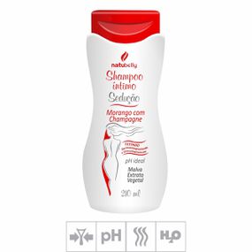 *Shampoo Íntimo Sedução 210ml (ST184) - Morango c/ Champagne... - lojasacaso.com.br