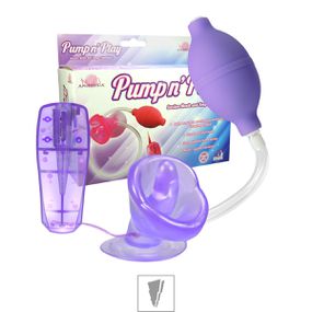 *Bomba Vaginal Pump n' Play Com Vibro VP (SU003-ST353) - Rox - lojasacaso.com.br