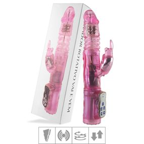 Vibrador Rotativo Vai e Vem VP (RT014-ST433) - Rosa - lojasacaso.com.br