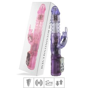 Vibrador Rotativo Vai e Vem VP (RT014-ST433) - Roxo - lojasacaso.com.br