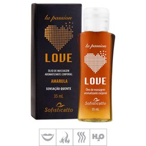 *Gel Comestível Sofisticatto Love Hot 35ml (ST499) - Amarula - lojasacaso.com.br