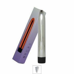 Vibrador Personal 15x8cm (ST542) - Cromado - lojasacaso.com.br
