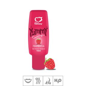 Gel Comestível Yummy Hot 15ml (ST592) - Framboesa - lojasacaso.com.br