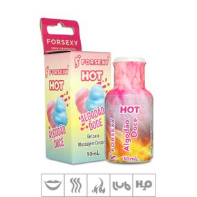 Gel Comestível For Sexy Hot 30ml (ST739) - Algodão Doce - lojasacaso.com.br