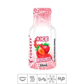 *Gel Comestível For Sexy Ice 30ml (ST797) - Morango - lojasacaso.com.br Lingerie Sensual e Sex Shop