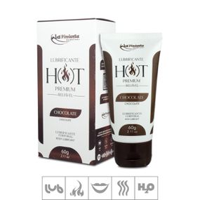 Lubrificante Beijável Hot Premium 60g (ST814) - Chocolate - lojasacaso.com.br
