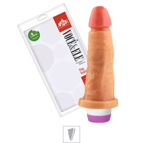 Prótese 13x14cm Com Vibro (ADAO15C) - Bege - lojasacaso.com.br Lingerie Sensual e Sex Shop