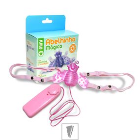 *Abelhinha Mágica Com Vibro (MAS09) - Rosa - lojasacaso.com.br