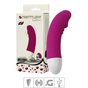 Vibrador Ponto G Recarregável Luther VP (MV056) - Magenta - lojasacaso.com.br