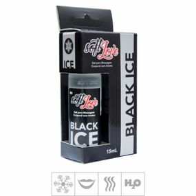 **Gel Comestível Soft Love Ice 15ml (ST115) - Black Ice - lojasacaso.com.br